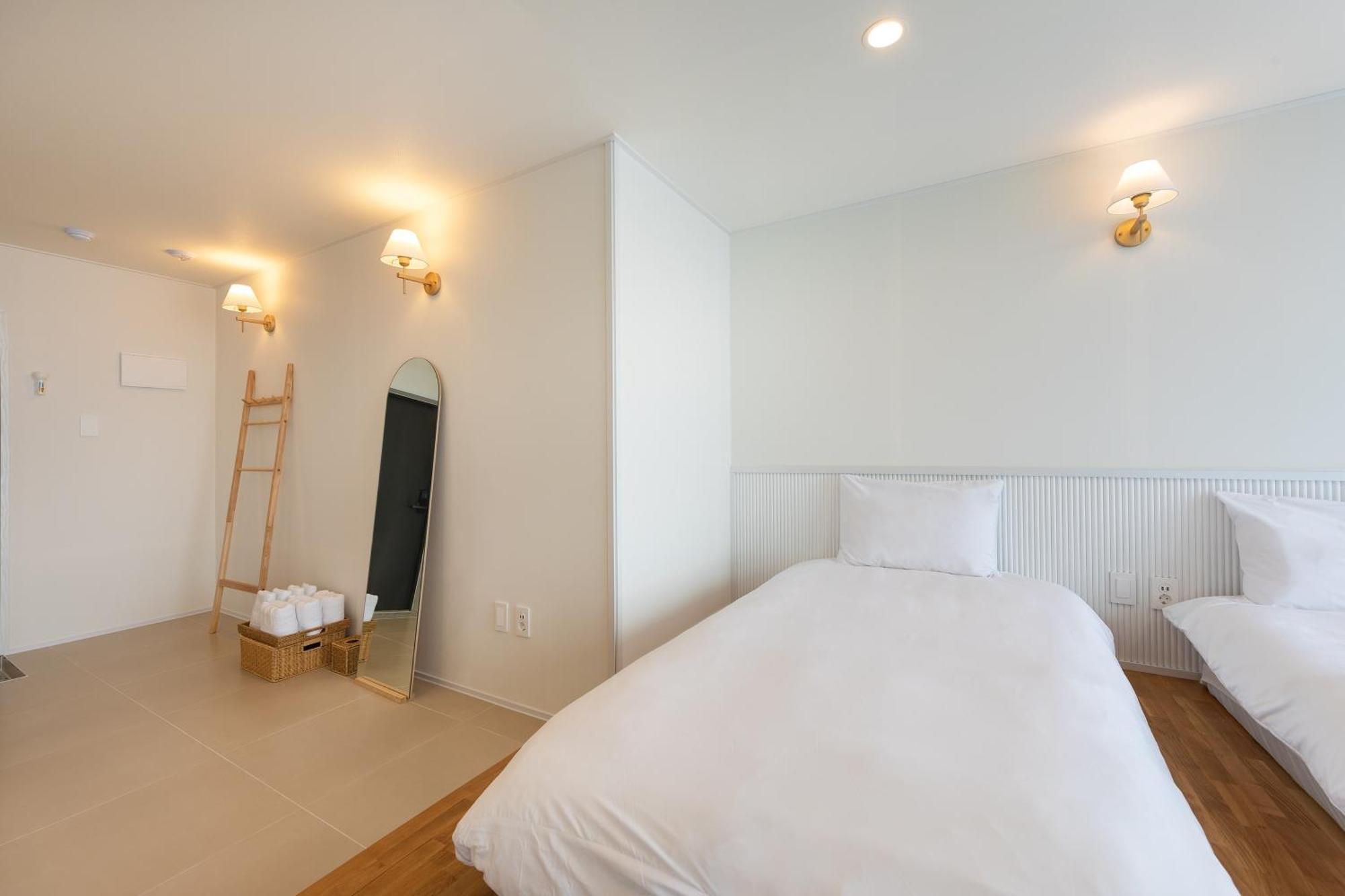 Gangneung Hue Pension Ocean View, Spa, Couple Rom bilde